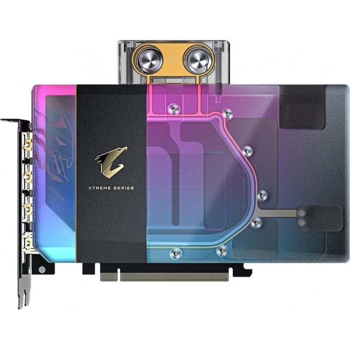 Видеокарта Gigabyte Aorus GeForce RTX 5080 Xtreme Waterforce WB 16G GV-N5080AORUSX WB-16GD. Фото4