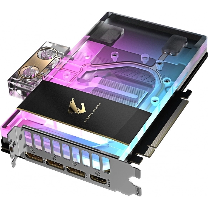 Видеокарта Gigabyte Aorus GeForce RTX 5080 Xtreme Waterforce WB 16G GV-N5080AORUSX WB-16GD. Фото5