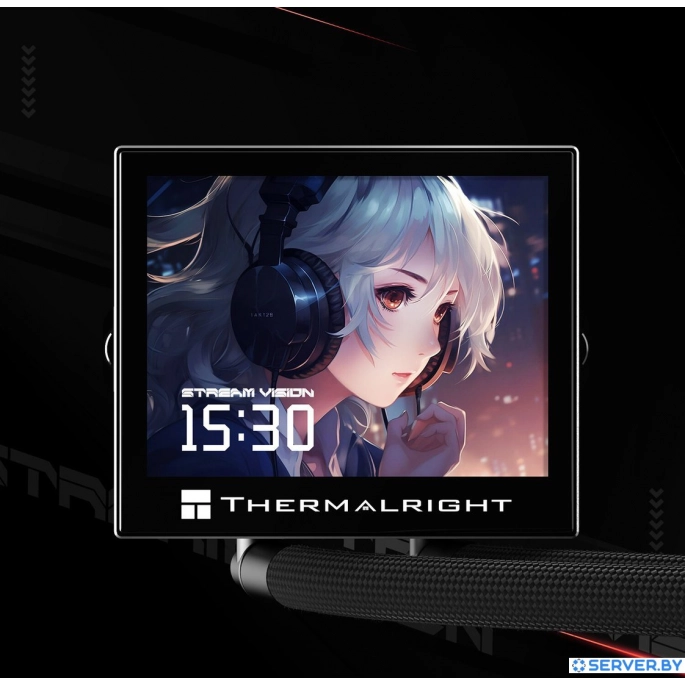 Система жидкостного охлаждения для процессора Thermalright Stream Vision 360 (черный). Фото5