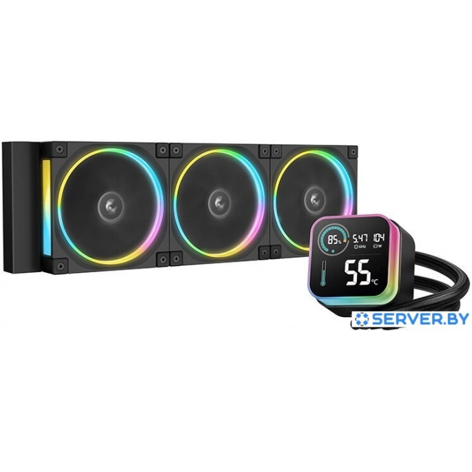 Система жидкостного охлаждения для процессора DeepCool LQ360 Ultra ARGB R-LQ360-BKASMC-G-1. Фото1