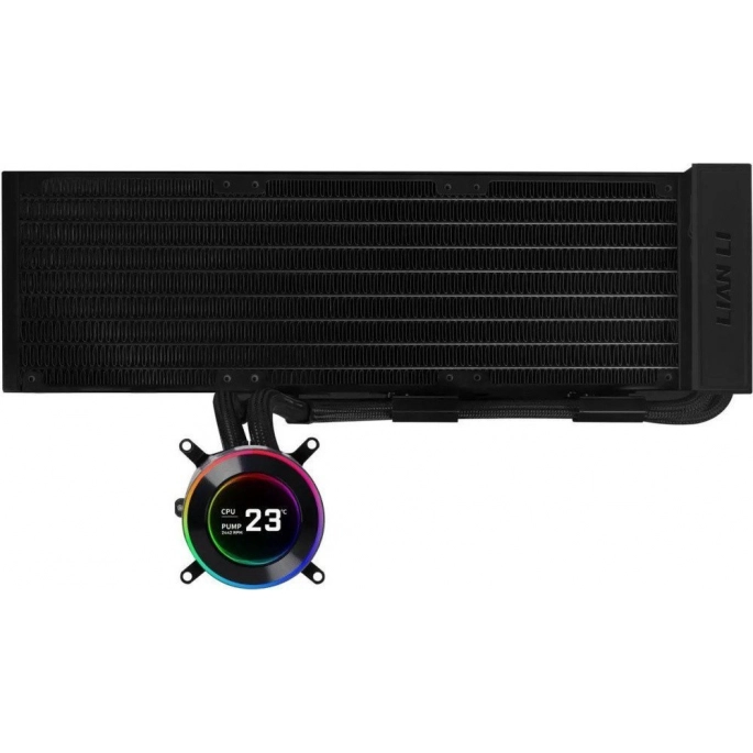 Система жидкостного охлаждения для процессора Lian Li Hydroshift II LCD-C 360N GHS2LCD36B G89.GHS2LCD36B.R0. Фото1