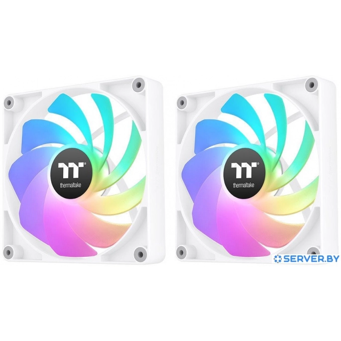 Набор вентиляторов Thermaltake CT120 Sync Reverse ARGB 2-Fan Pack CL-F175-PL12SW-A. Фото1