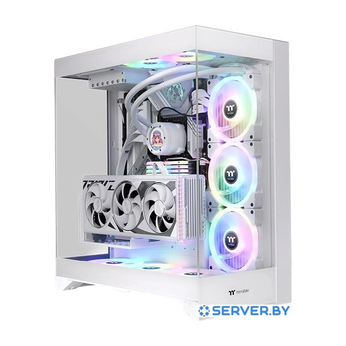 Корпус Thermaltake CTE E550 TG Snow CA-1Z8-00M6WN-00. Фото1