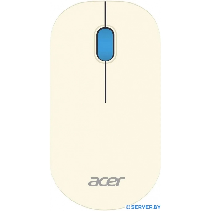 Мышь Acer OMR205 (белый/голубой). Фото1