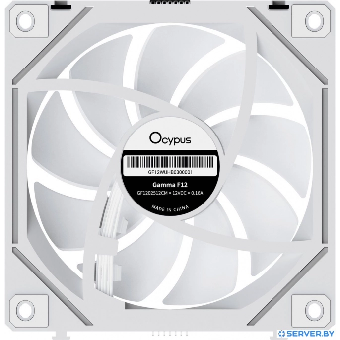 Комплект вентиляторов для корпуса Ocypus Gamma F12 Uni WH ARGB 3IN1. Фото5