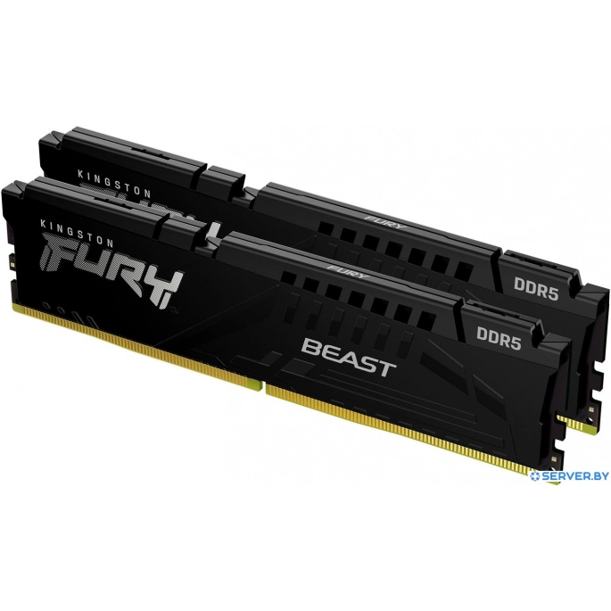 Оперативная память Kingston FURY Beast 2x32ГБ DDR5 6000 МГц KF560C36BBE2K2-64. Фото1