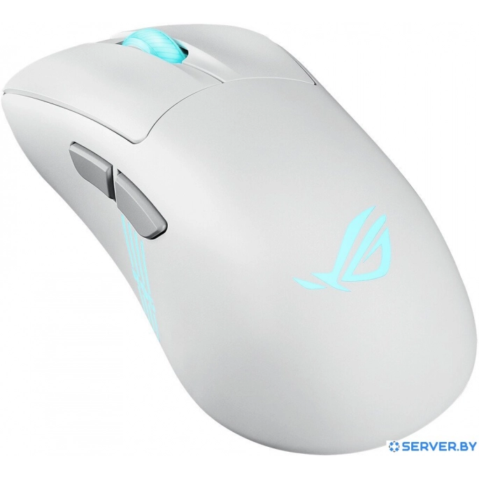 Игровая мышь ASUS ROG Keris II Origin Moonlight White. Фото3