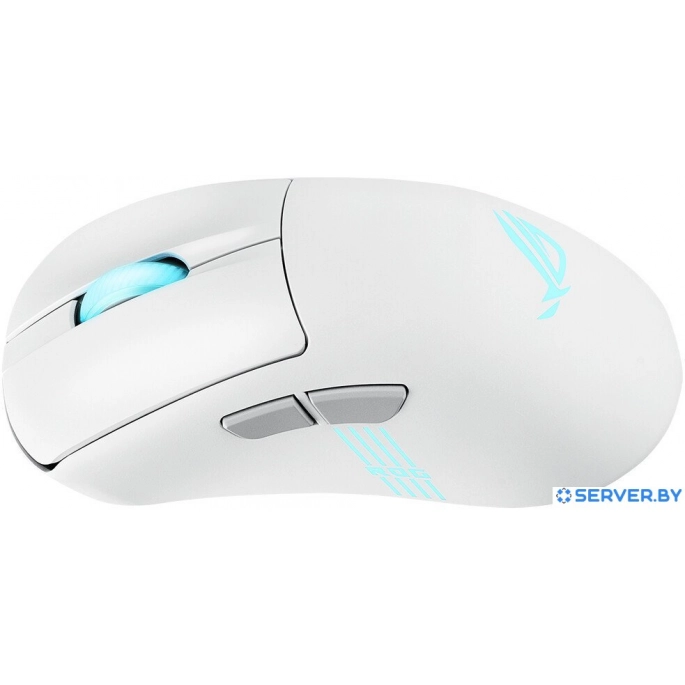 Игровая мышь ASUS ROG Keris II Origin Moonlight White. Фото4