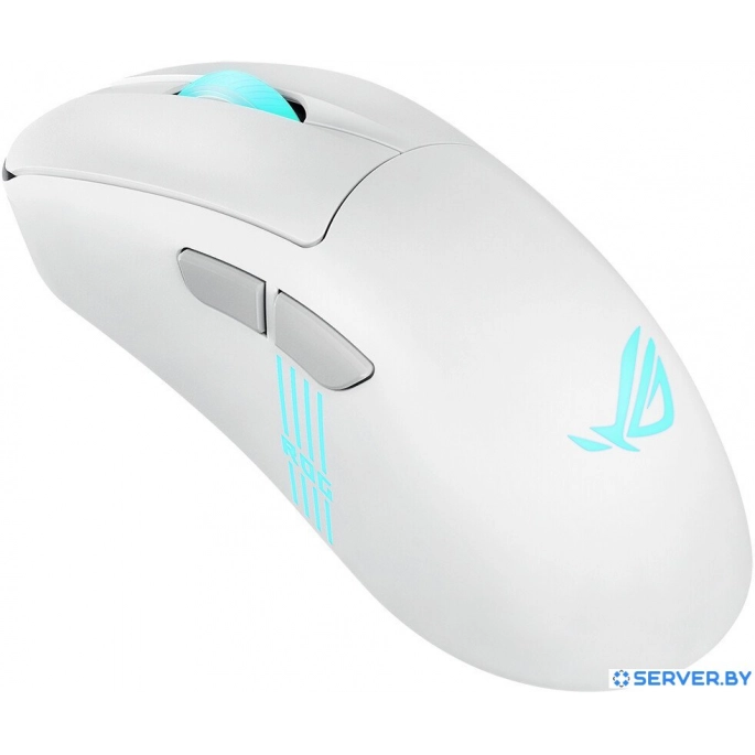 Игровая мышь ASUS ROG Keris II Origin Moonlight White. Фото5