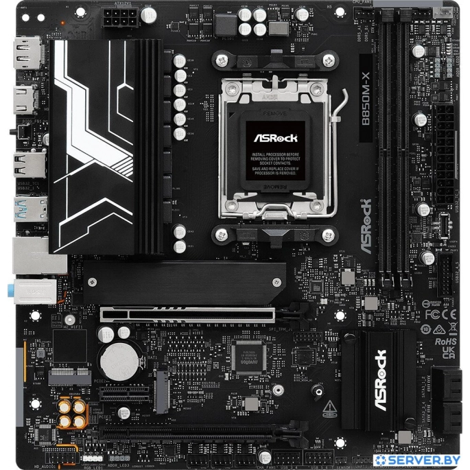 Материнская плата ASRock B850M-X R2.0. Фото1