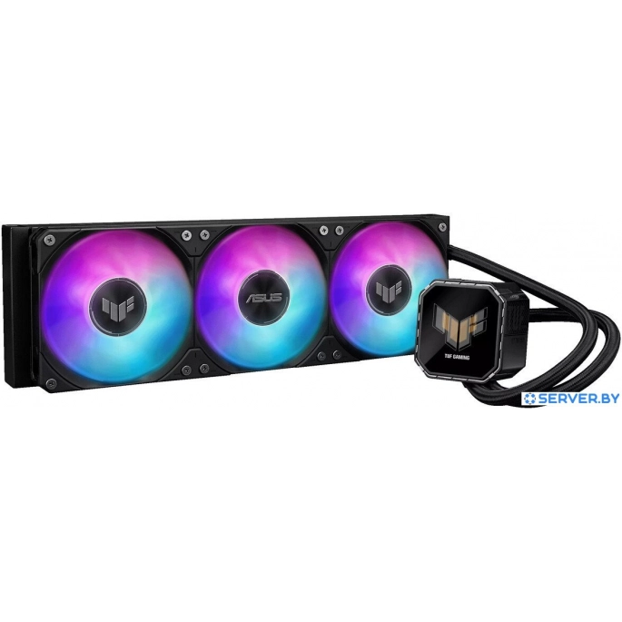 Система жидкостного охлаждения для процессора ASUS TUF Gaming LC III 360 ARGB LCD (черный). Фото1