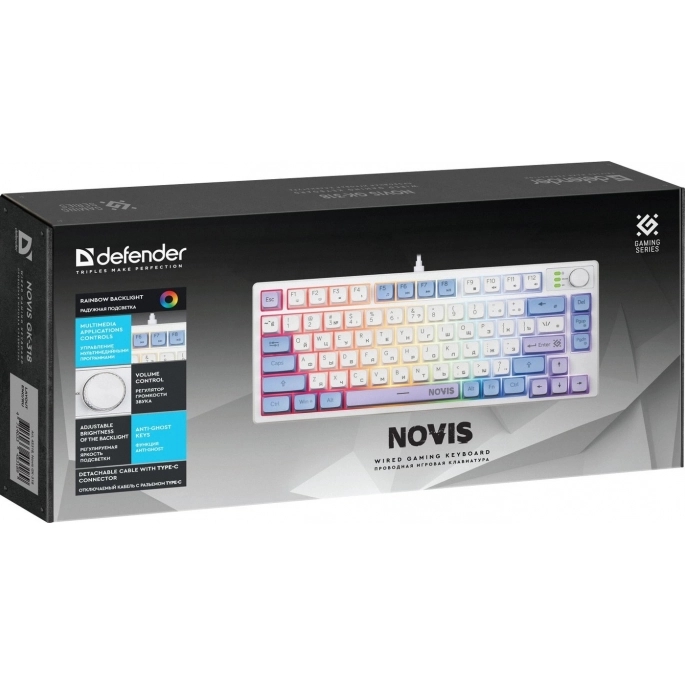 Клавиатура Defender Novis GK-318. Фото3