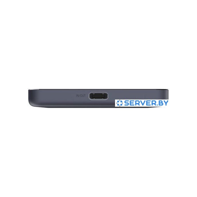 Внешний аккумулятор Xiaomi Super Slim Magnetic Power Bank 5000mAh WPB0507S (черный, международная версия). Фото3