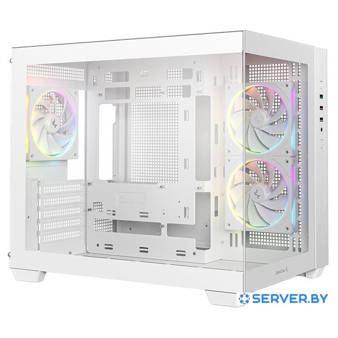 Корпус DeepCool CG330 3F WH R-CG330-WHNGM3-G. Фото2