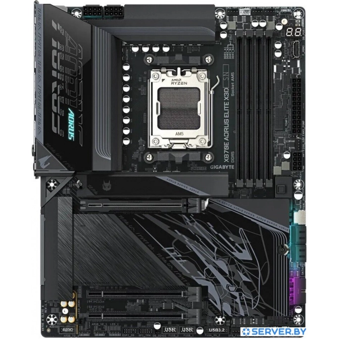 Материнская плата Gigabyte X870E Aorus Elite X3D. Фото1