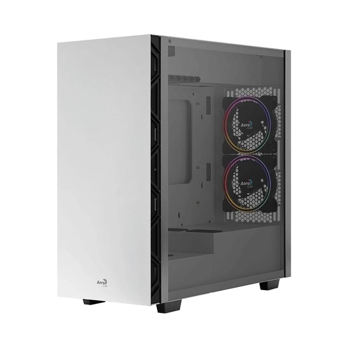 Корпус AeroCool Flo Saturn FRGB-G-WT-v1. Фото4