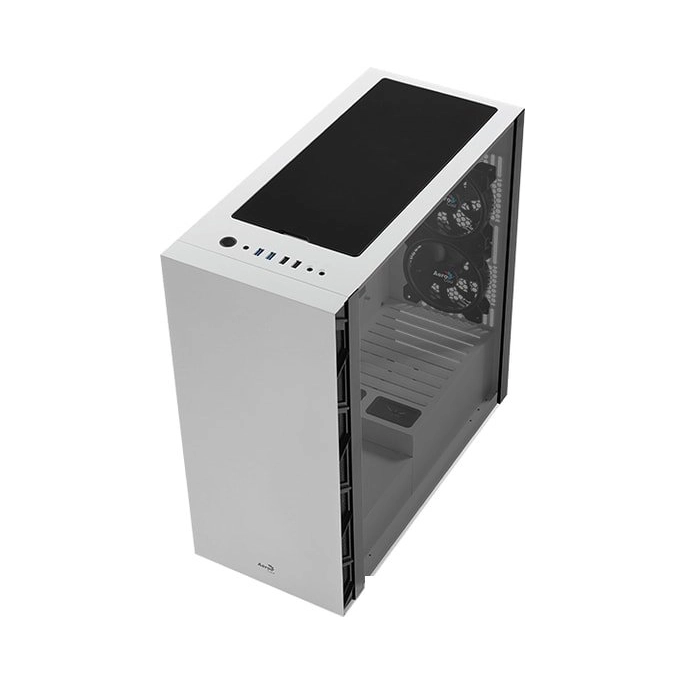Корпус AeroCool Flo Saturn FRGB-G-WT-v1. Фото5