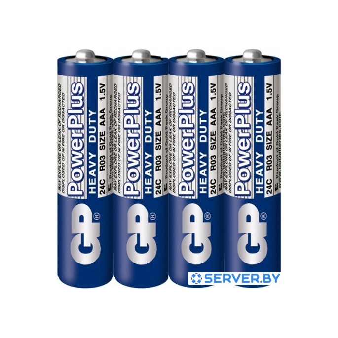 Батарейки GP PowerPlus R03/24C. Фото1