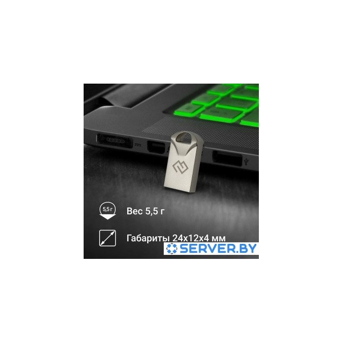 USB Flash Digma Drive 2 16GB DGFUM016A20SR. Фото5