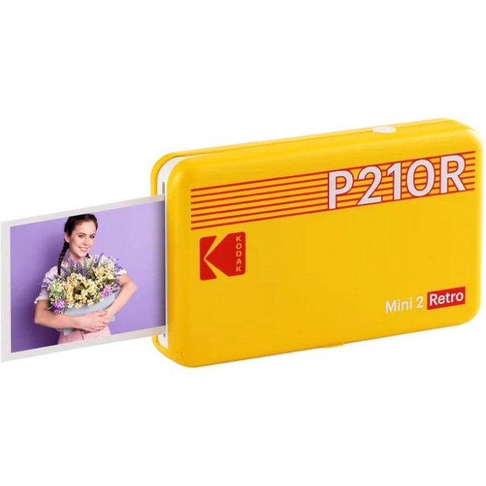 Мобильный фотопринтер Kodak Mini 2 Retro P210R Y. Фото1