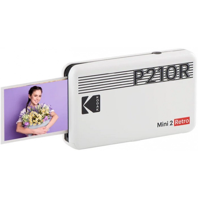 Мобильный фотопринтер Kodak Mini 2 Retro P210R W. Фото1