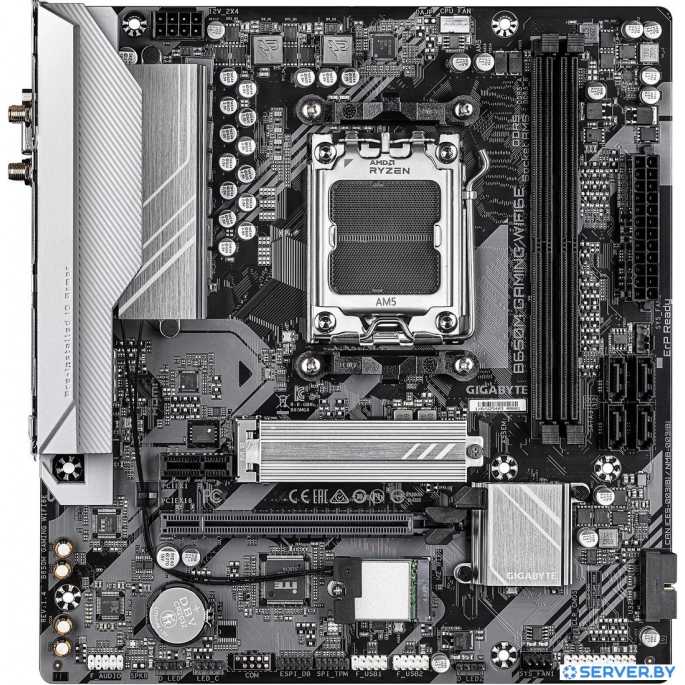 Материнская плата Gigabyte B650M Gaming WiFi6E (rev. 1.4). Фото1