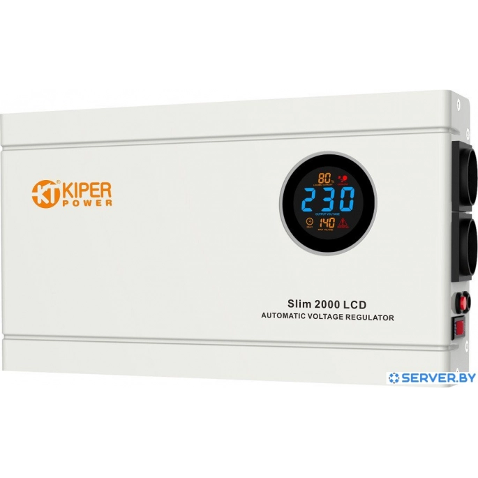 Стабилизатор напряжения Kiper Power Slim 2000 LCD. Фото1