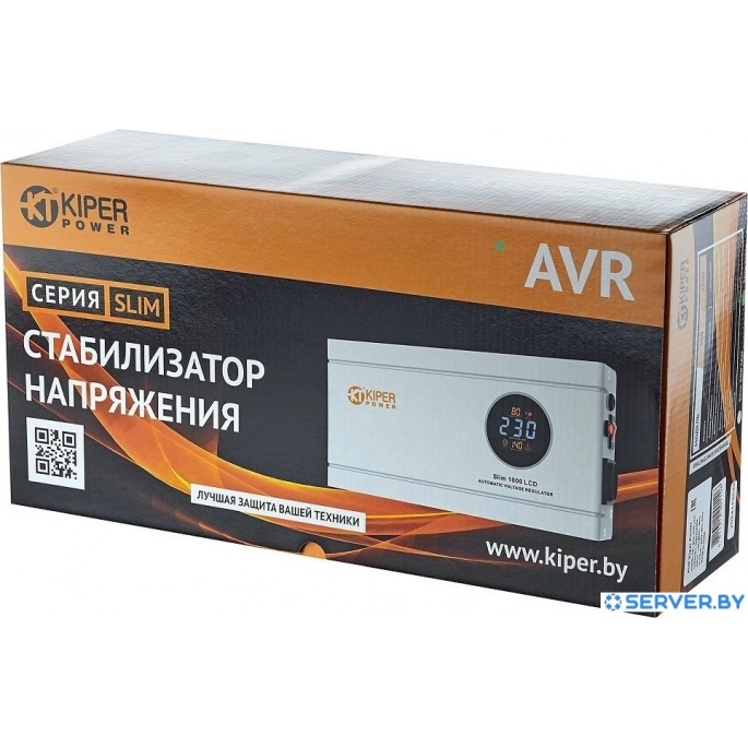 Стабилизатор напряжения Kiper Power Slim 1000 LCD. Фото5
