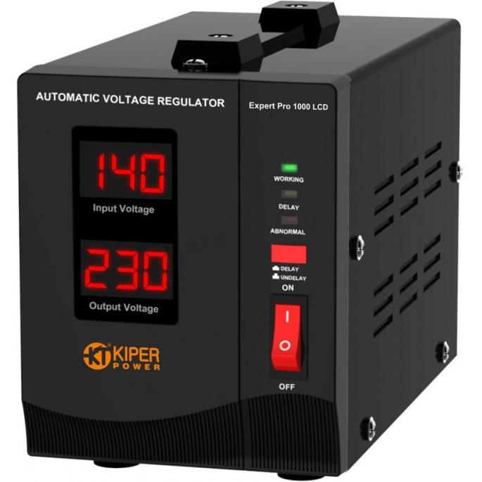 Стабилизатор напряжения Kiper Power Expert Pro 1000 LCD. Фото1