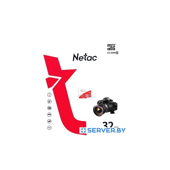 Карта памяти Netac microSDHC P500 ECO 32GB. Фото1