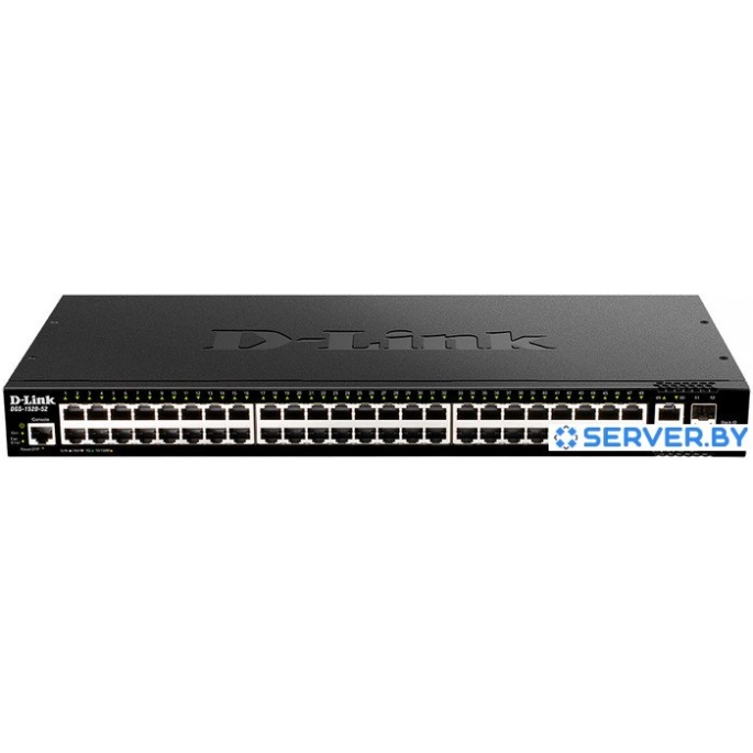 Управляемый коммутатор 3-го уровня D-Link DGS-1520-52/A1A. Фото1