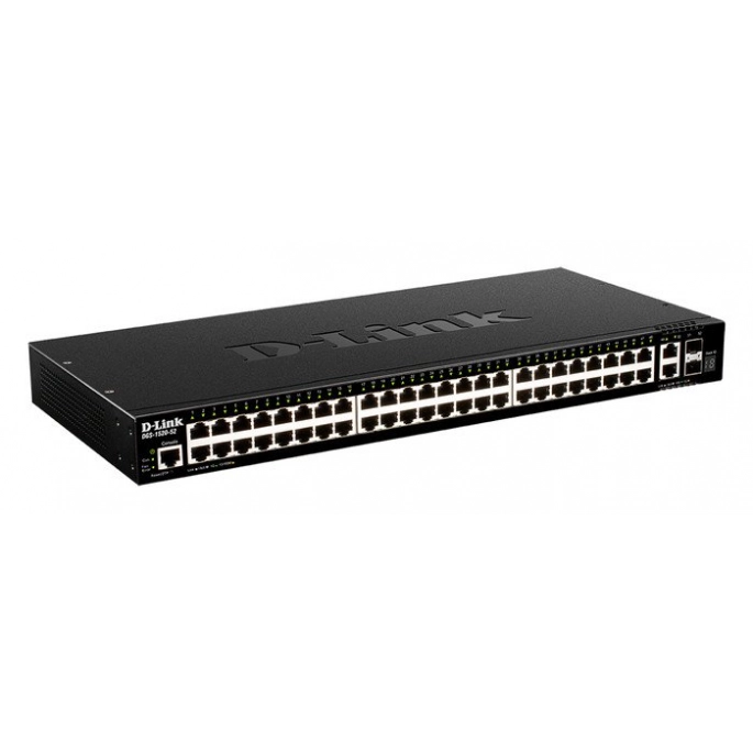 Управляемый коммутатор 3-го уровня D-Link DGS-1520-52/A1A. Фото2