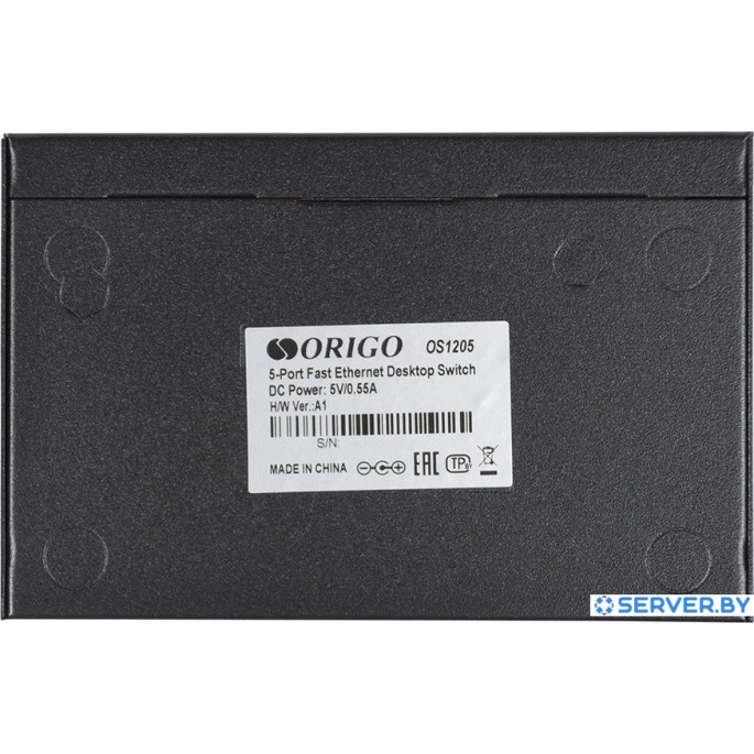 Неуправляемый коммутатор Origo OS1205/A1A. Фото4