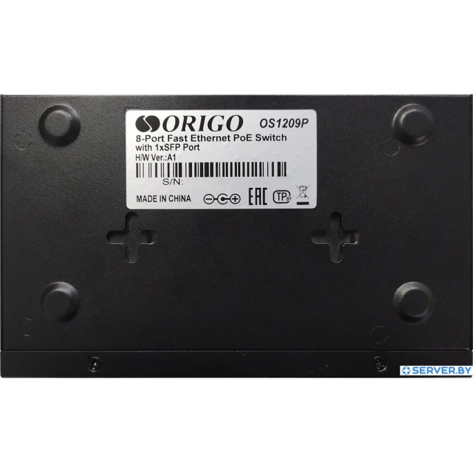 Неуправляемый коммутатор Origo OS1209P/80W/A1A. Фото4
