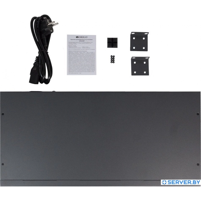 Неуправляемый коммутатор Origo OS2228P/370W/A1A. Фото4