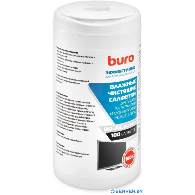 Влажные салфетки Buro BU-All_screen. Фото1