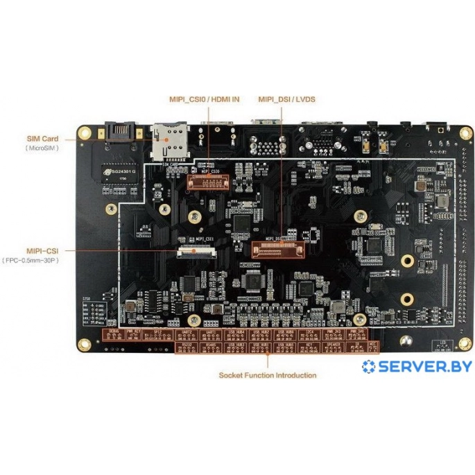 Одноплатный компьютер Firefly AIO-3399J-4GB. Фото3