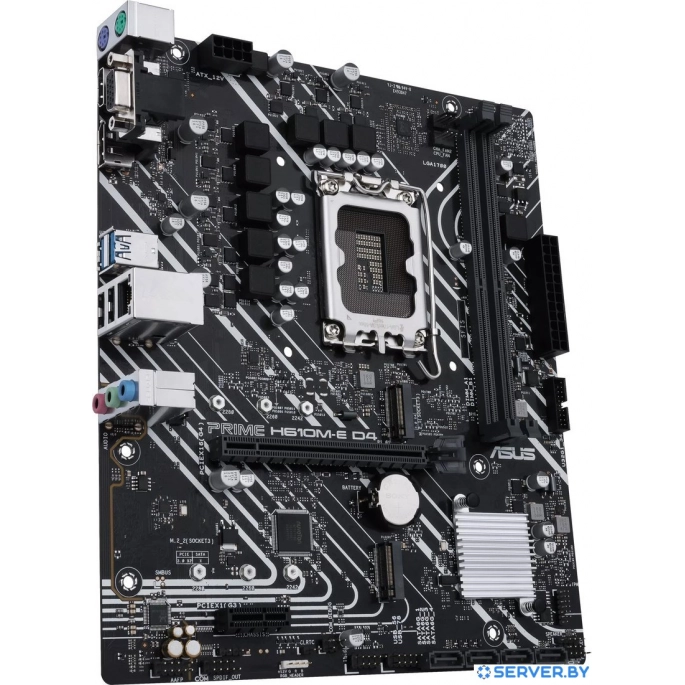 Материнская плата ASUS Prime H610M-E D4-CSM. Фото3