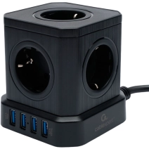 Сетевой фильтр Cablexpert TWR-5-U4-B-2