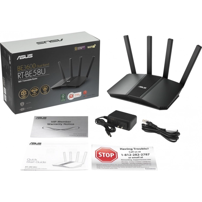 Wi-Fi роутер ASUS RT-BE58U. Фото5