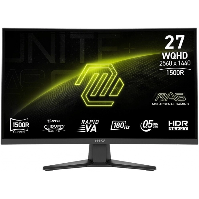 Игровой монитор MSI MAG 275CQF E18. Фото1