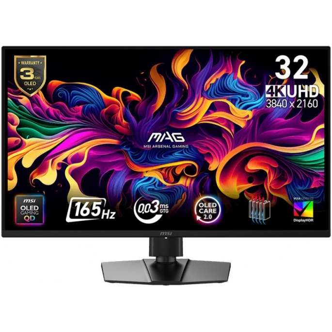 Игровой монитор MSI MAG 322UP QD-OLED E16. Фото1