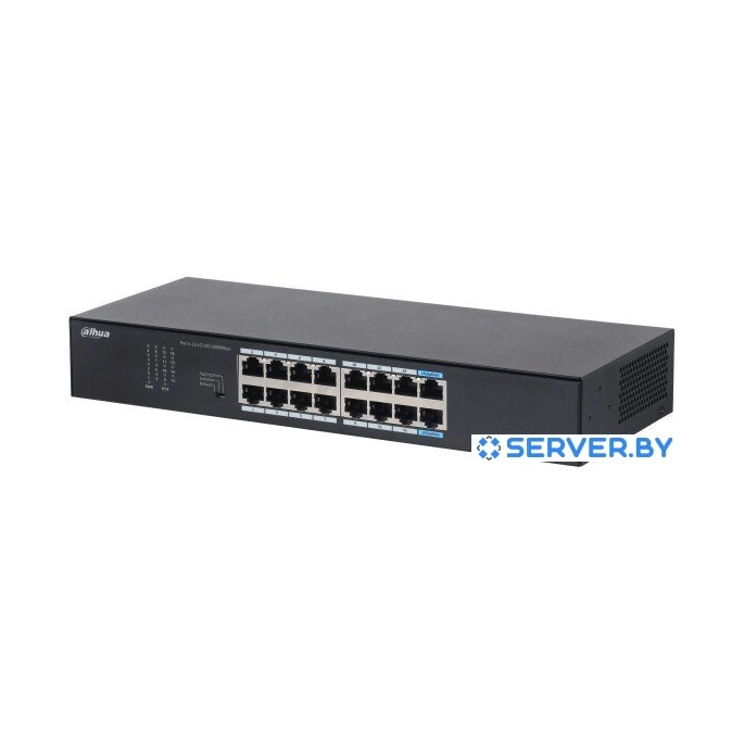 Неуправляемый коммутатор Dahua DH-S3016-16GT. Фото2