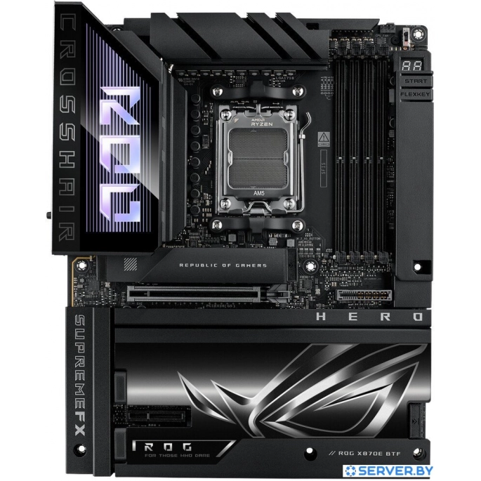 Материнская плата ASUS ROG Crosshair X870E Hero BTF. Фото1