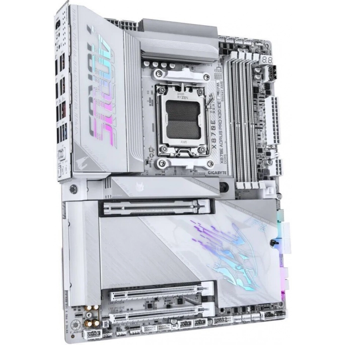 Материнская плата Gigabyte X870E Aorus Pro X3D Ice. Фото2