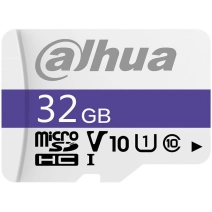 Карта памяти Dahua 32GB MicroSDHC C10/U3/V30 FAT32 DHI-TF-C100/32GB