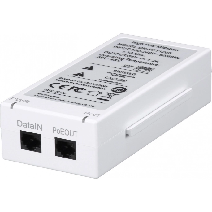 PoE-инжектор Dahua DH-PFT1200. Фото1