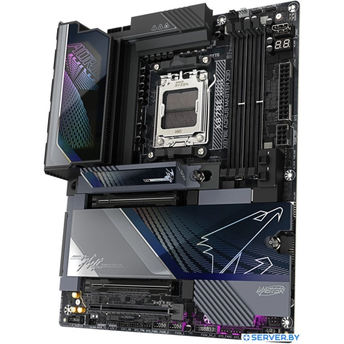 Материнская плата Gigabyte X870E Aorus Master X3D. Фото4