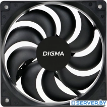 Вентилятор для корпуса Digma DFAN-120-9