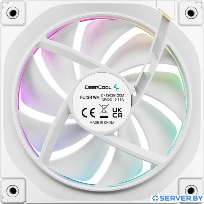 Вентилятор для корпуса DeepCool FL12R WH R-FL12R-WHAPN1-G. Фото3